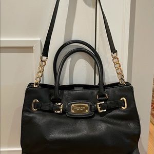 Michael Kors Large Pebbled Leather Satchel